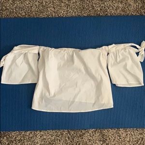 Off the shoulder shirt